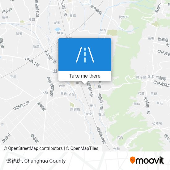 懷德街 map