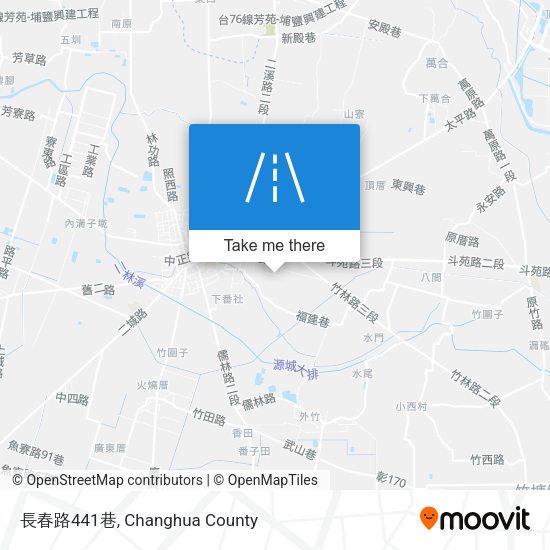 長春路441巷地圖