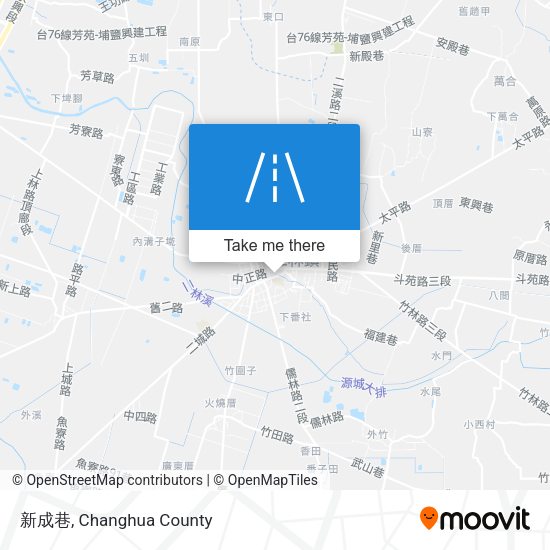 新成巷地圖