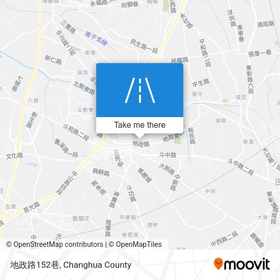 地政路152巷地圖