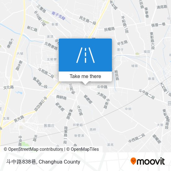 斗中路838巷地圖