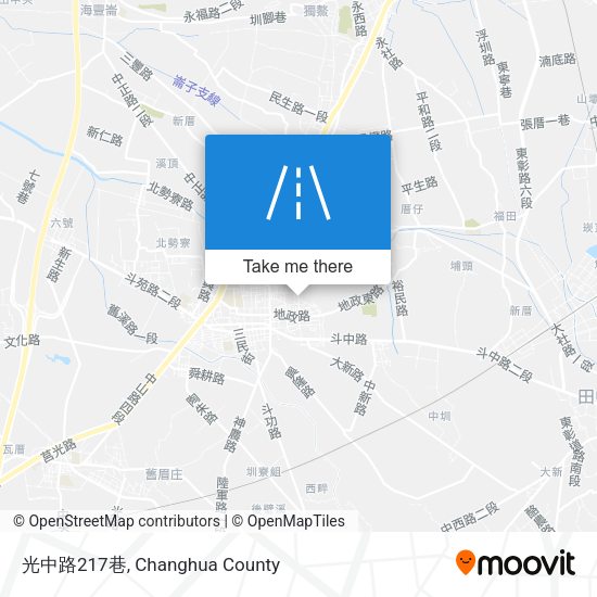 光中路217巷地圖