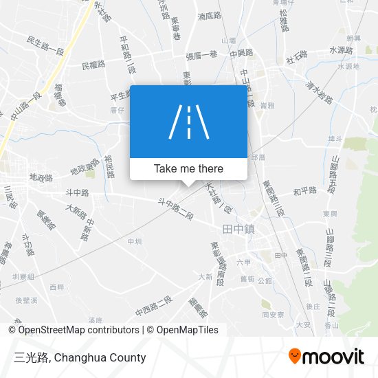 三光路地圖
