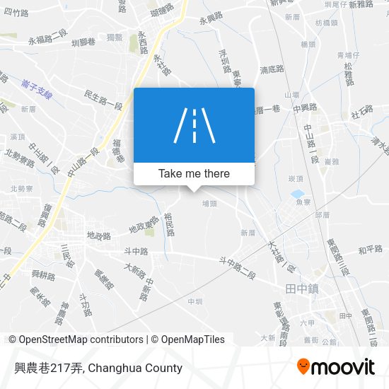 興農巷217弄 map
