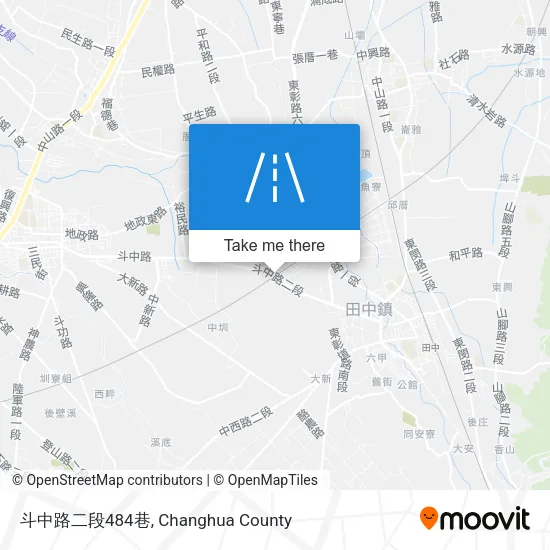 斗中路二段484巷地圖