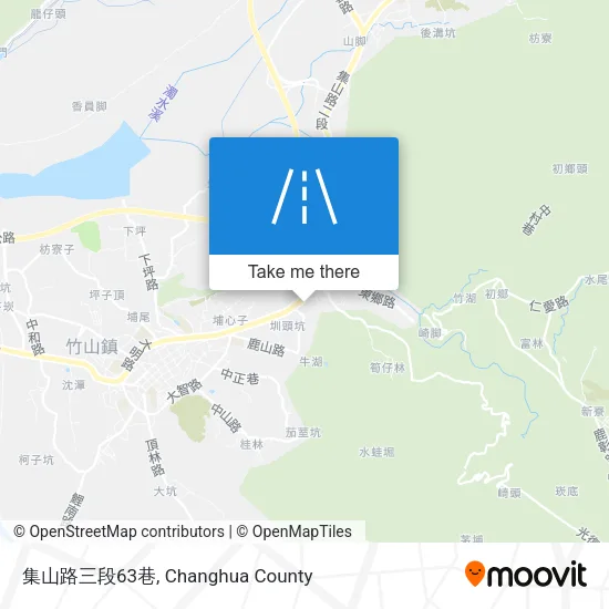 集山路三段63巷地圖