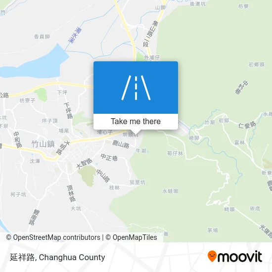 延祥路 map