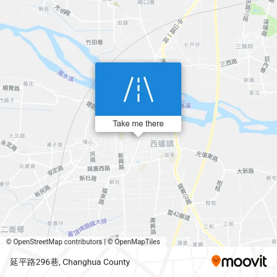 延平路296巷地圖