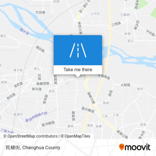 民權街地圖