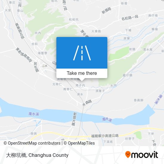 大柳坑橋 map