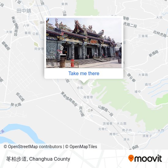 苳柏步道地圖