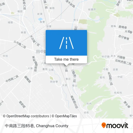 中南路三段85巷地圖