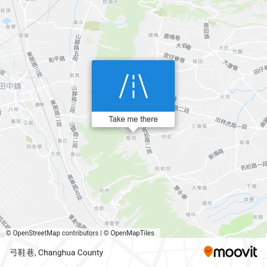 弓鞋巷 map