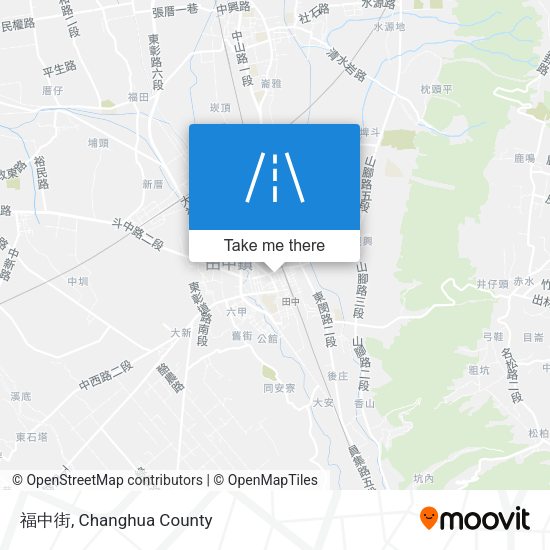 福中街 map