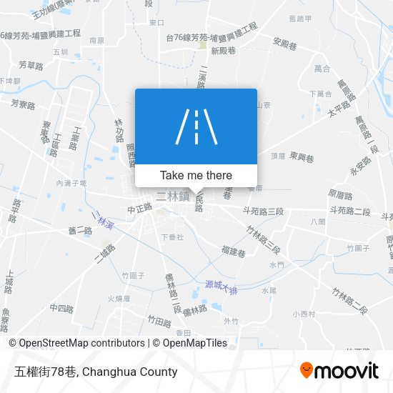 五權街78巷地圖
