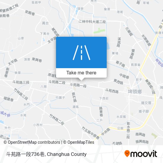 斗苑路一段736巷地圖