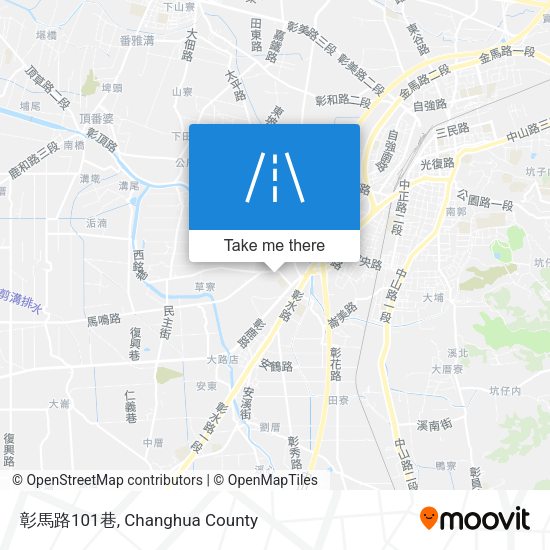 彰馬路101巷 map