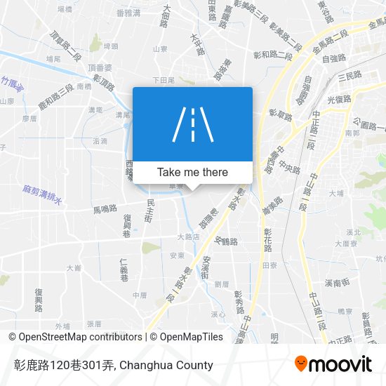 彰鹿路120巷301弄 map