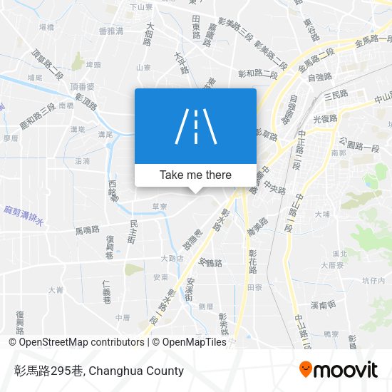 彰馬路295巷 map