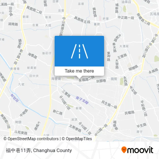 福中巷11弄地圖