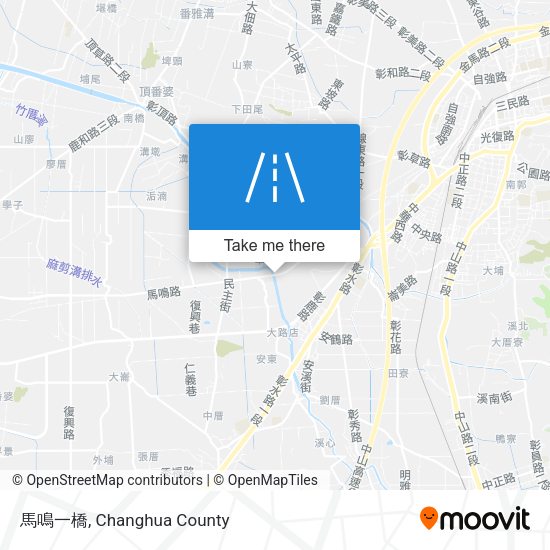 馬鳴一橋 map