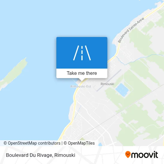 Boulevard Du Rivage map
