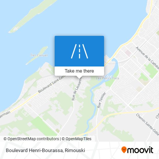 Boulevard Henri-Bourassa map