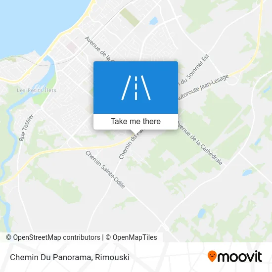 Chemin Du Panorama map