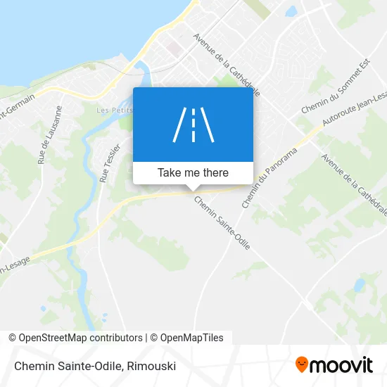Chemin Sainte-Odile map