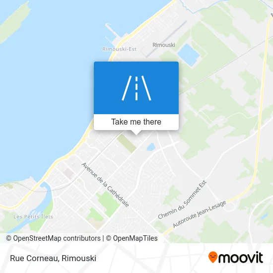 Rue Corneau map