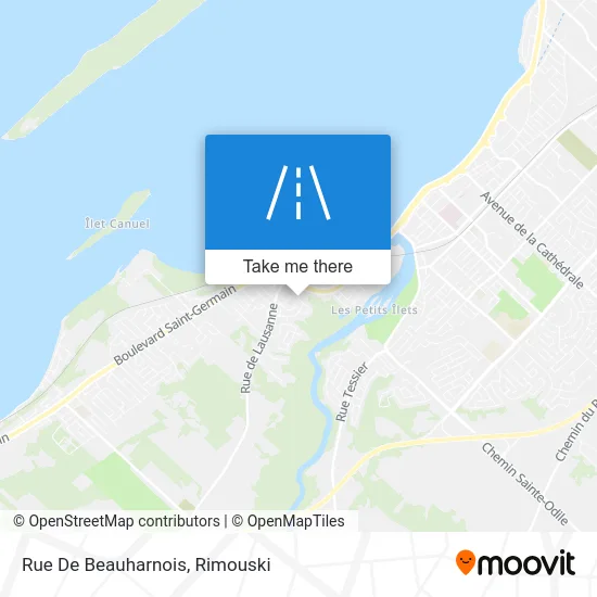 Rue De Beauharnois map