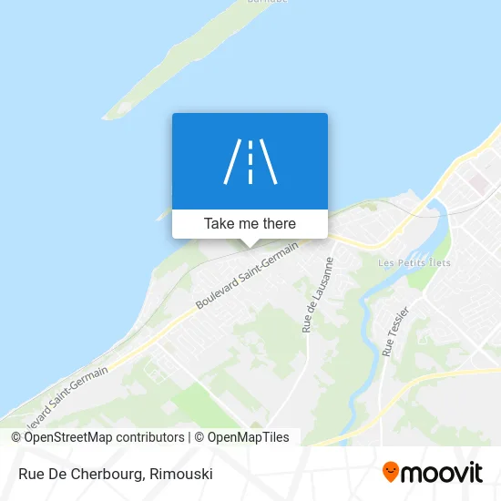 Rue De Cherbourg map