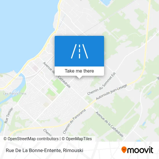 Rue De La Bonne-Entente map