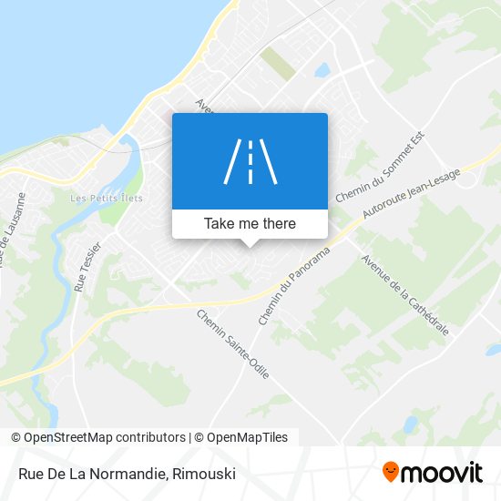Rue De La Normandie map