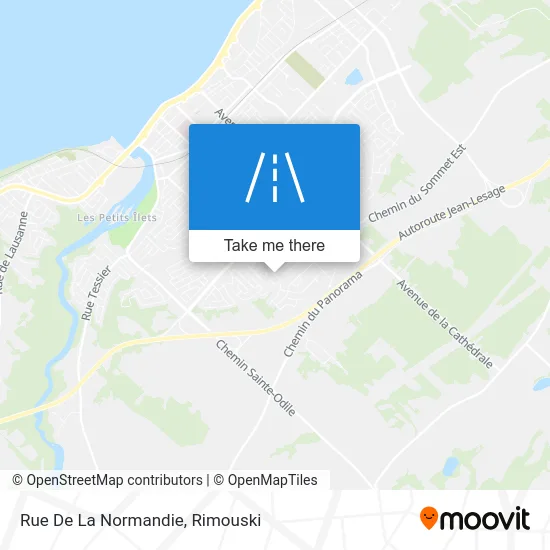 Rue De La Normandie map