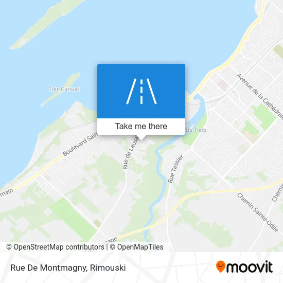 Rue De Montmagny map
