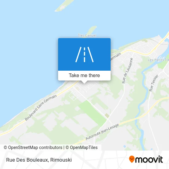 Rue Des Bouleaux map