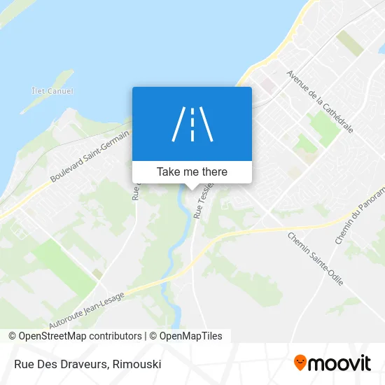 Rue Des Draveurs map