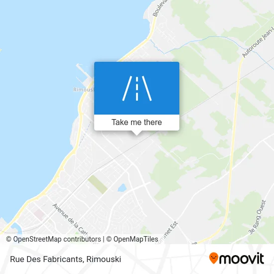 Rue Des Fabricants map