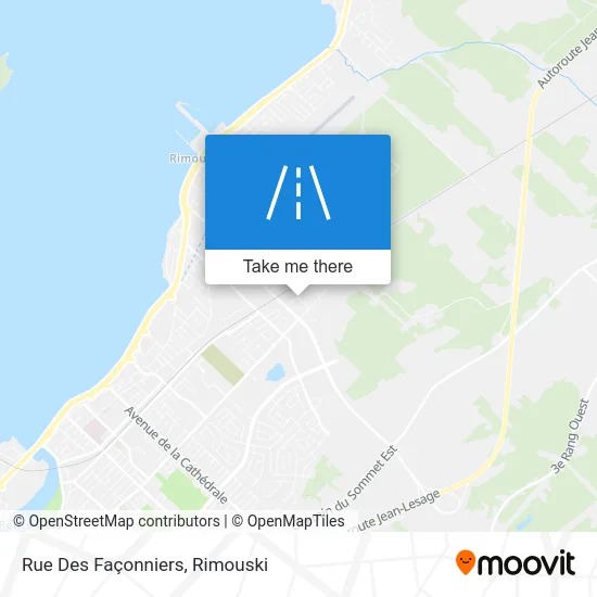 Rue Des Façonniers map