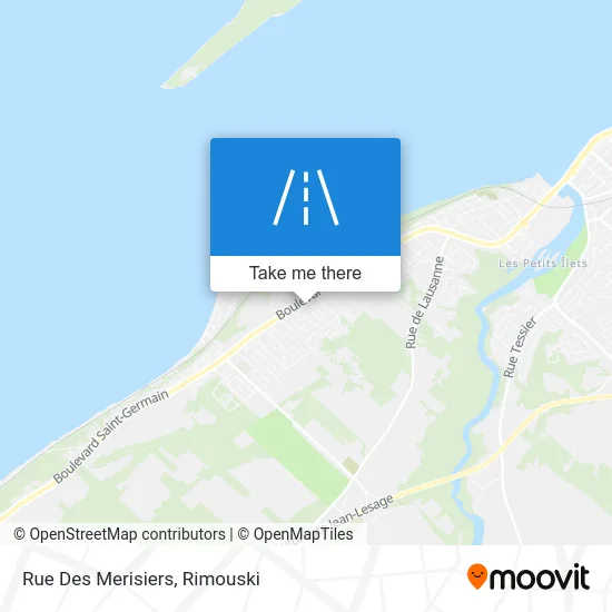 Rue Des Merisiers map