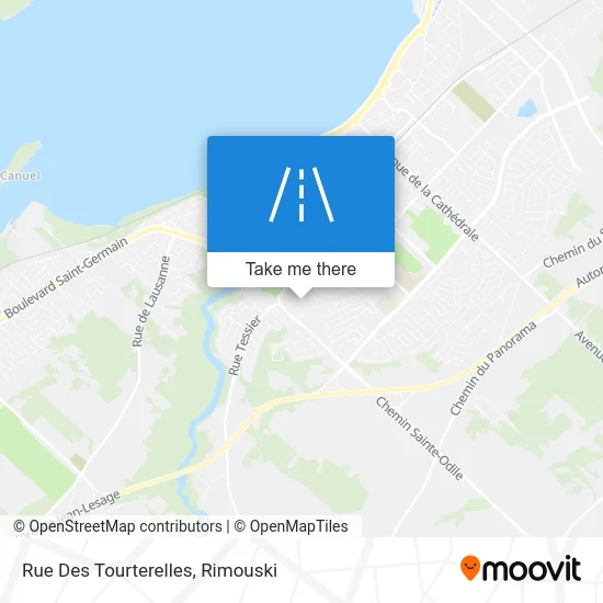 Rue Des Tourterelles map