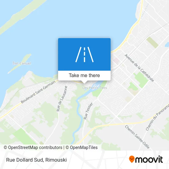 Rue Dollard Sud map