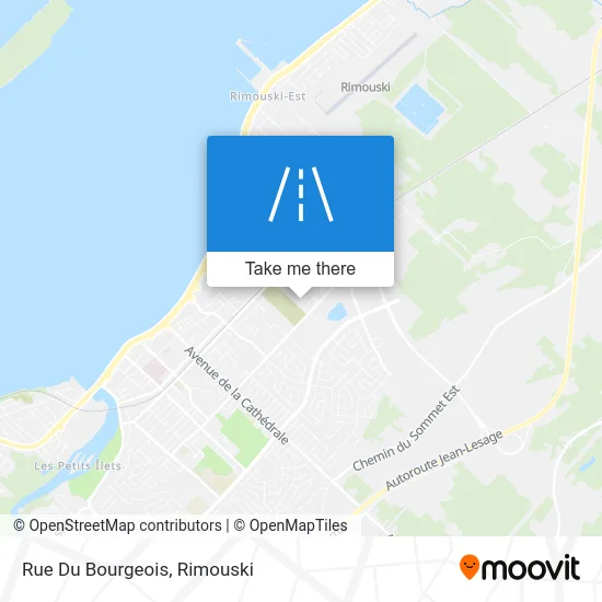 Rue Du Bourgeois map