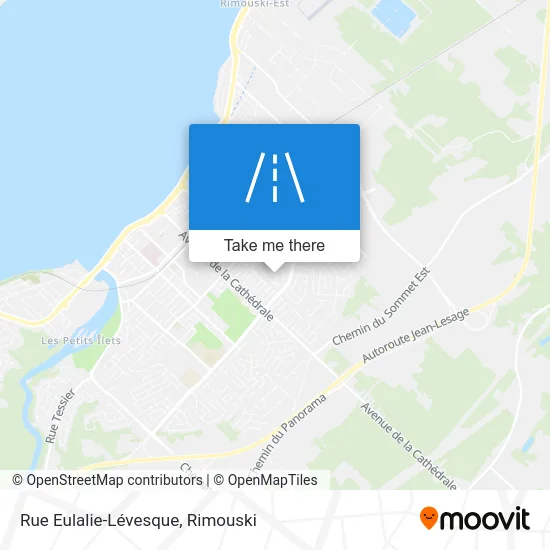 Rue Eulalie-Lévesque map