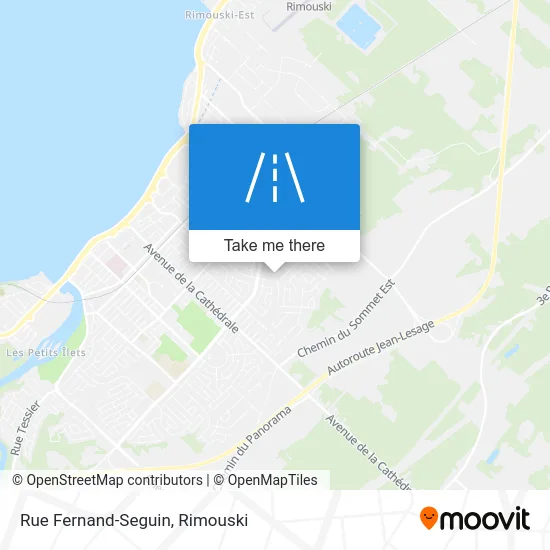 Rue Fernand-Seguin map