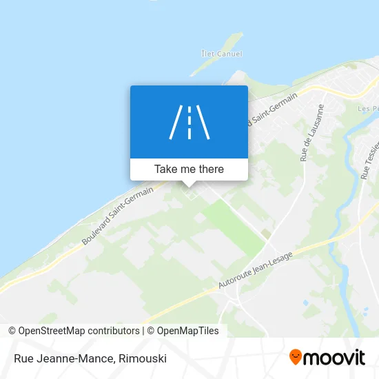 Rue Jeanne-Mance map