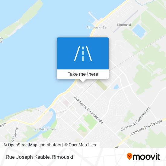 Rue Joseph-Keable map