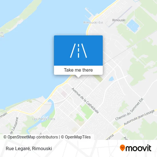 Rue Legaré map
