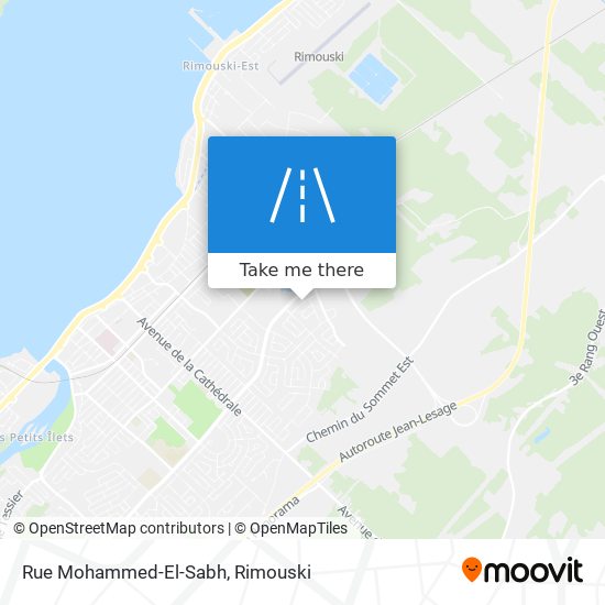 Rue Mohammed-El-Sabh map